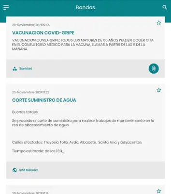 Fuentealbilla Informa android App screenshot 2